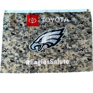 Philadelphia Eagles Salute to service Veterans Day flag